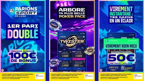 L'application Parions Sport est disponible sur Androïd et iOS.