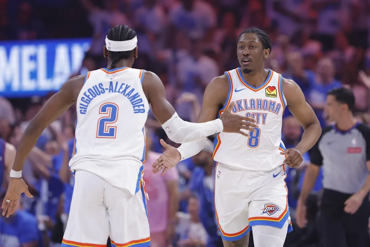 Jalen WIlliams (Thunder) contre les Nuggets