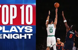 Le Top 10 de la nuit | Jayson Tatum a calmé le Madison Square Garden