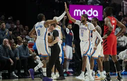 Le Thunder stoppe la belle série des Blazers