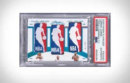 Une carte Panini “Triple Logoman” de LeBron James vendue 2.4 millions de dollars