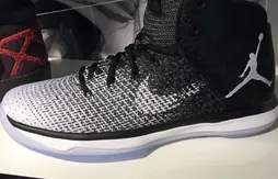 Une Air Jordan 31 avec la signature de Michael Jordan