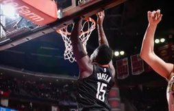 Clint Capela (23 points, 25 rebonds) marche sur les Nuggets