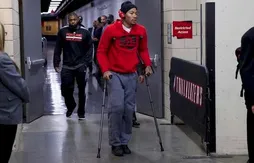 Derrick Rose se blesse à nouveau au genou !