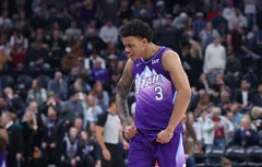 Keyonte George s’éclate depuis le banc du Jazz