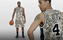 San Antonio lève le voile sur son maillot “militaire”