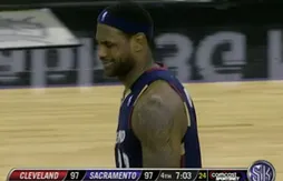 Un grand LeBron James fait craquer Tyreke Evans