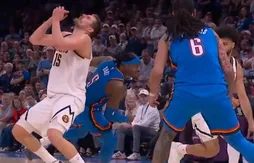 Une nouvelle faute flagrante de Lu Dort sur Nikola Jokic…