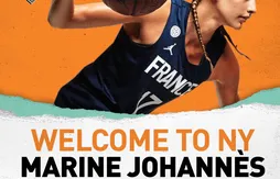WNBA : les premiers points de Marine Johannes avec le New York Liberty