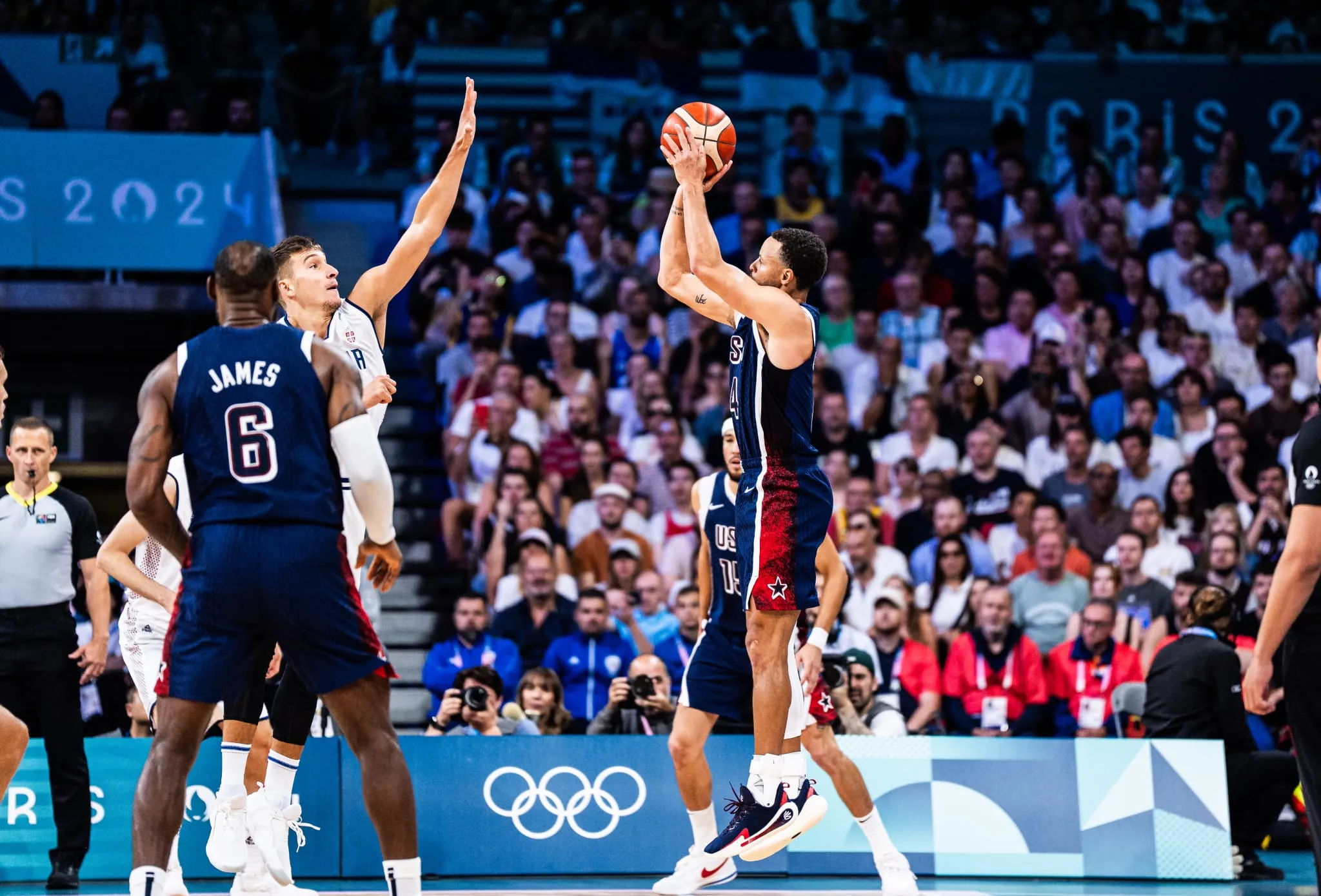Stephen Curry et LeBron James
