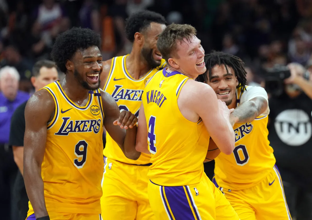 Dalton Knecht avec les Lakers