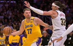 Un brillant Luka Doncic et les Lakers dominent des Nuggets diminués