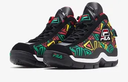 Une Grant Hill 2 en vert, jaune et rouge