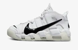 La Nike Air More Uptempo “Copy Paste” passe du noir au blanc