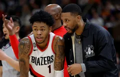 Damian Lillard, la bonne étoile qui guide toujours Anfernee Simons