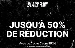 Black Friday : jusqu’à 50% de réduction sur le site Fanatics France