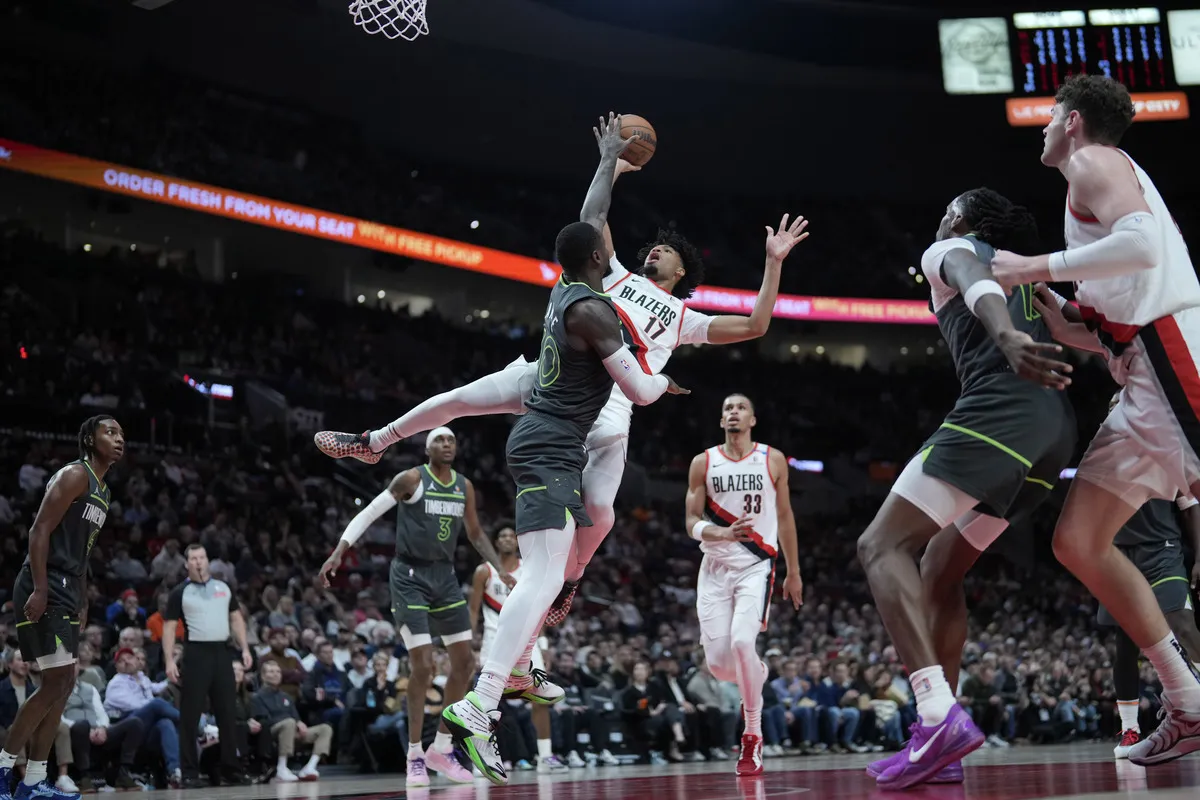 Shaedon Sharpe avec les Blazers