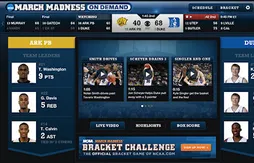 Tous les matches de la March Madness diffusés gratuitement sur iPhone et iPad