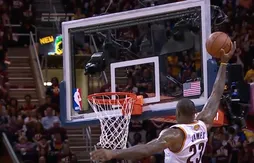 Le Top 5 de la nuit : LeBron en très haute altitude !