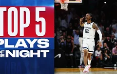Le Top 5 de la nuit | Stephen Curry et Brandin Podziemski assurent le spectacle