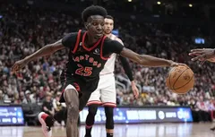 Pour Chris Boucher, les remplaçants des Raptors ont été mis au placard
