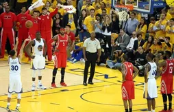 Belle audience pour le Game 1 entre les Warriors et les Rockets