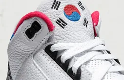 Une superbe Air Jordan 3 aux couleurs de la Corée du Sud