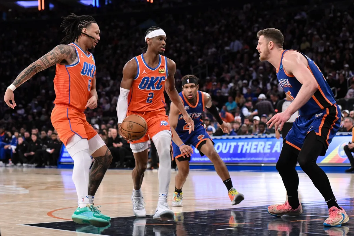 Shai Gilgeous-Alexander et Isaiah Hartenstein