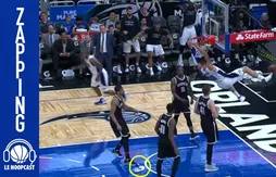 Zapping – Alley-oop avec la planche et une chaussure en moins pour Aaron Gordon !