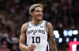 Accident de voiture sans conséquence pour Jeremy Sochan