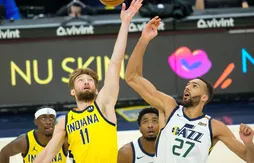 Rudy Gobert et le Jazz renversent les Pacers mais perdent Donovan Mitchell