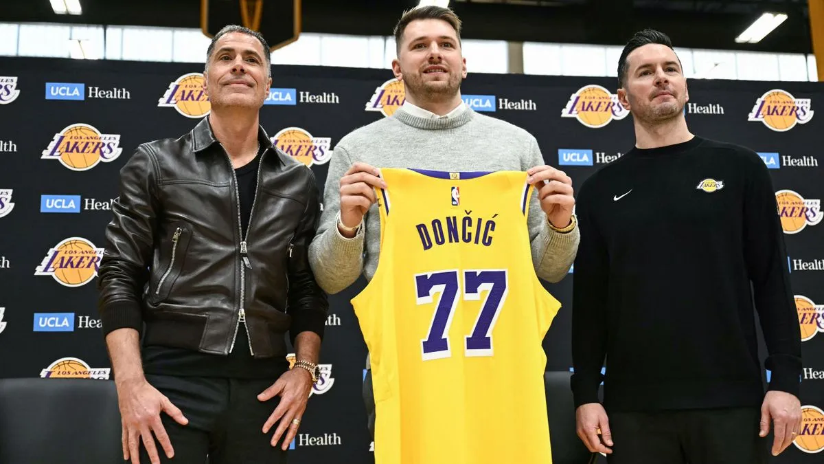 Luka Doncic avec les Lakers