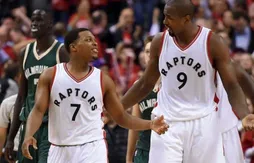 Serge Ibaka et Kyle Lowry, deux Raptors en Afrique