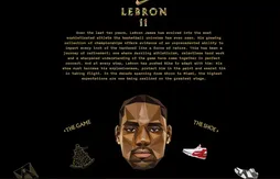 Nike crée un mini-site pour retracer la carrière de LeBron James