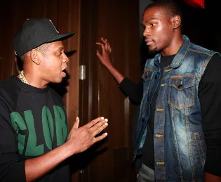 Jay Z et Kevin Durant