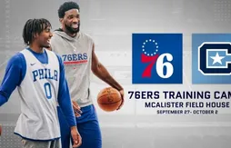 Les Sixers posent leurs valises en Caroline du sud