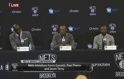 Brooklyn : les premiers mots de Paul Pierce et Kevin Garnett