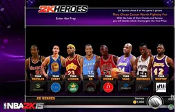 NBA 2K15 : 98 pour LeBron James et un mode exclusif PS3/Xbox 360