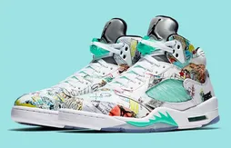 La Air Jordan 5 coloriée par des étudiants