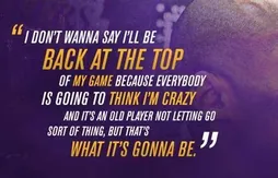 Kobe Bryant : « Même si on me prend pour un dingue, je veux revenir au top »