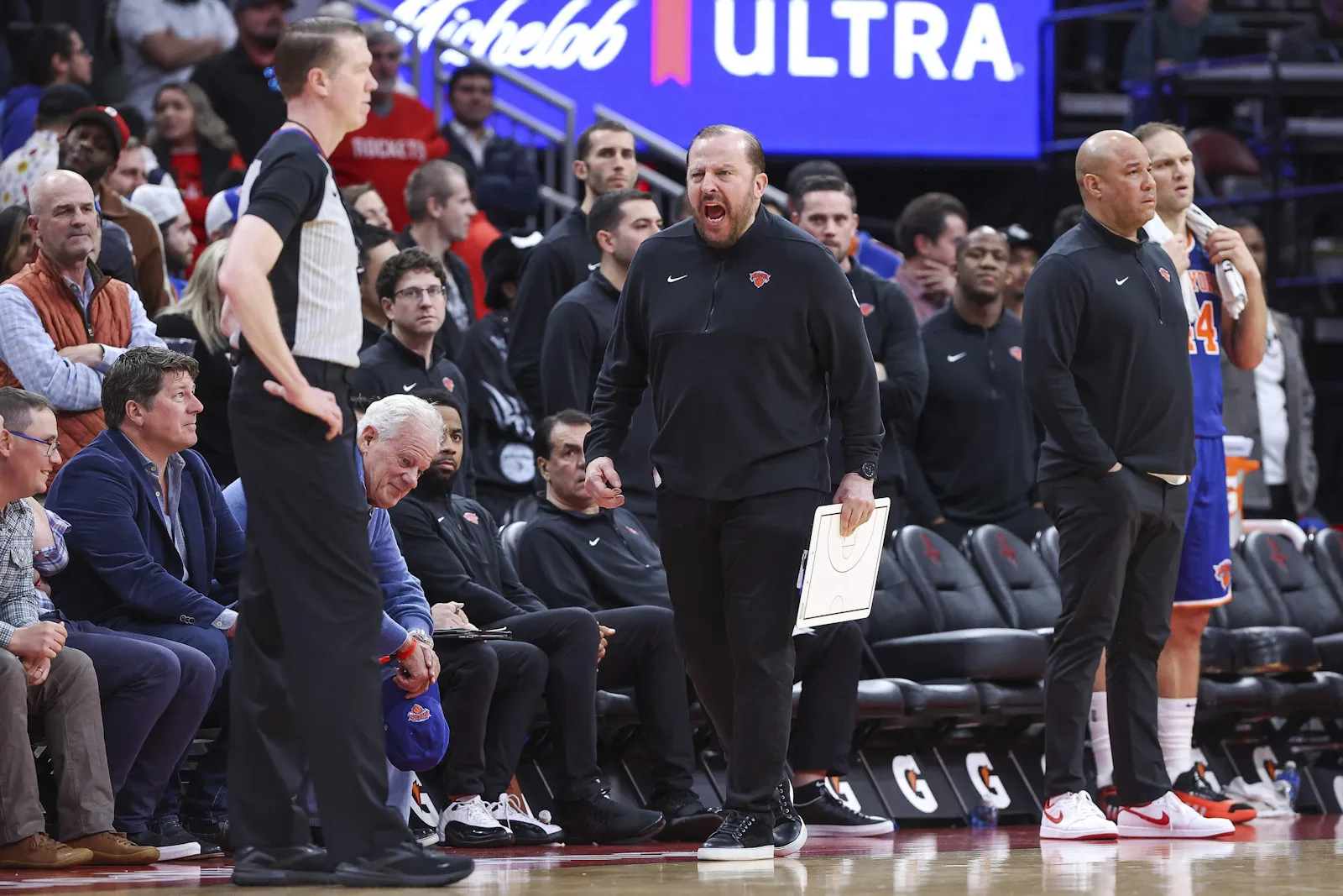 Tom Thibodeau, l'entraîneur des New York Knicks