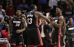 Jimmy Butler et Bam Adebayo, le nouveau duo de choc du Heat