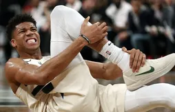 Giannis Antetokounmpo rassurant après sa blessure à la cheville
