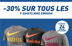 [bon plan] – 30% sur tous les T-shirts Nike Swoosh