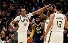 Les Bucks fêtent leur nouvelle salle par un beau succès face aux Pacers