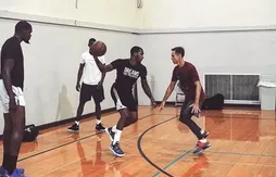 Les jeunes Nets à l’entraînement avec Kevin Durant et Steve Nash