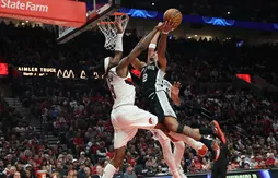 Les Blazers dépassés par l’impact physique des Spurs