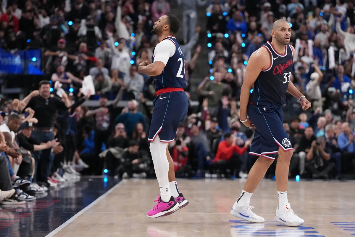 Norman Powell (Clippers) contre les Nuggets au Game 6