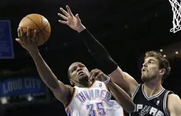 Le Thunder qui rit, Tony Parker qui grimace