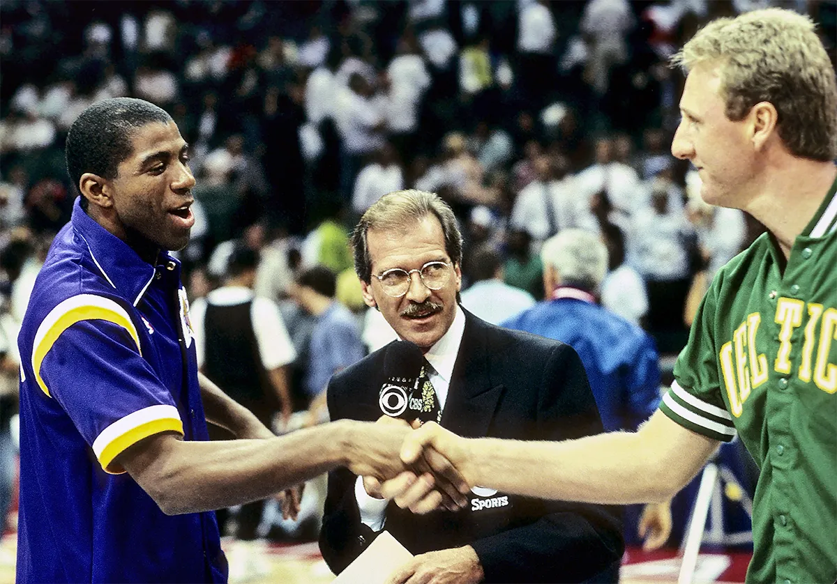 Magic Johnson et Larry Bird
